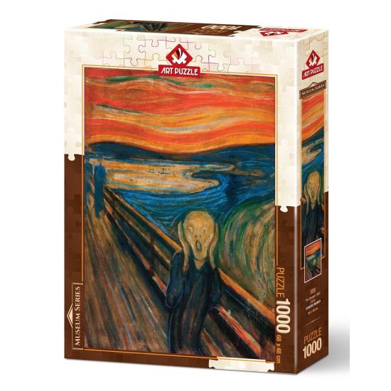 Puzzle Art Puzzle The Scream 1000 Peças Puzzle Art Puzzle The Scream 1000 Peças