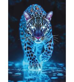 Puzzle Art Puzzle O Jaguar Azul 1000 Peças