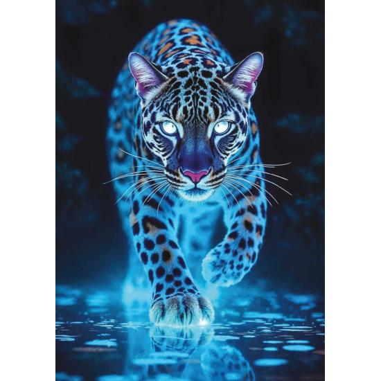 Puzzle Art Puzzle O Jaguar Azul 1000 Peças