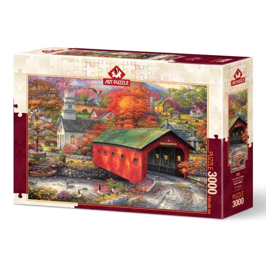 Puzzle Art Puzzle A Doce Ponte da Vida de 3000 Peças Puzzle Art Puzzle A Doce Ponte da Vida de 3000 Peças