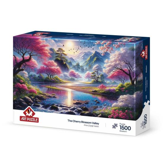 Puzzle Art Puzzle O Vale Das Cerejeiras Em Flor 1500 Peças