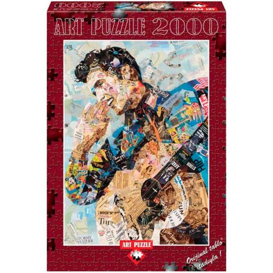 Puzzle de arte Elvis Presley 2.000 peças