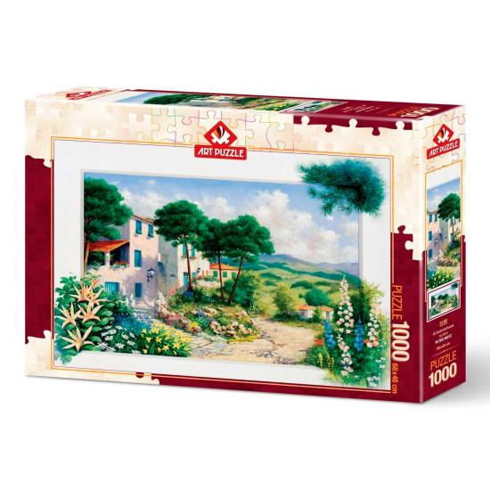 Puzzle Art Puzzle Na Casa de Verão 1000 Peças
