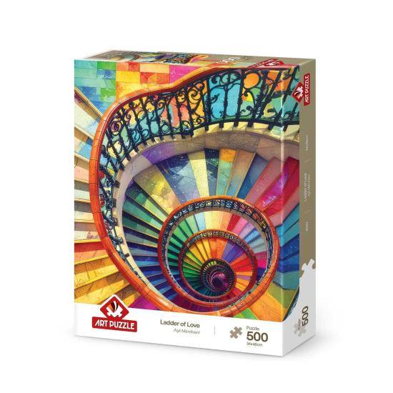 Puzzle Art Puzzle Escada Do Amor 500 Peças