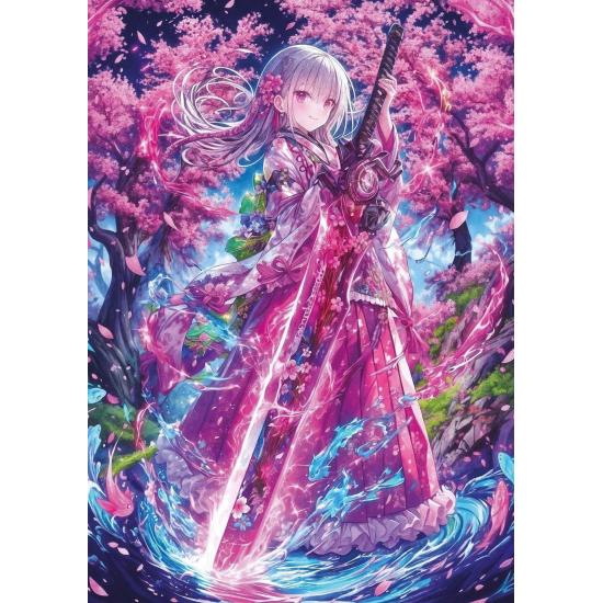 Puzzle Art Puzzle Lâmina Rosa 1000 Peças