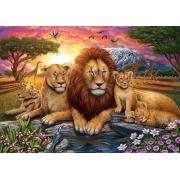 Puzzle Art Puzzle Família Leão de 1000 Peças