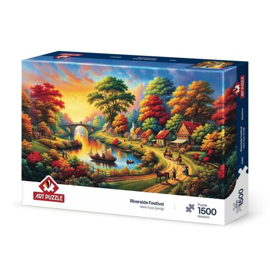 Puzzle Art Puzzle Festival Riverside 1500 Peças
