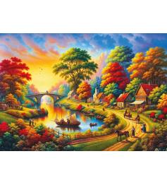 Puzzle Art Puzzle Festival Riverside 1500 Peças