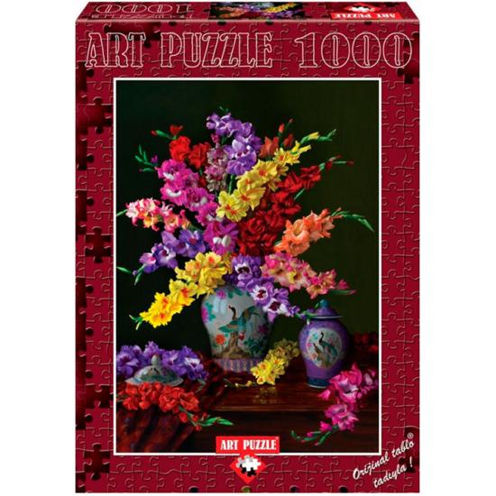 Puzzle Art Puzzle Flores Coloridas 1000 Peças