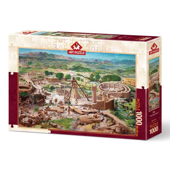 Puzzle Art Puzzle Göbeklitepe, Turquia de 1000 Pçs