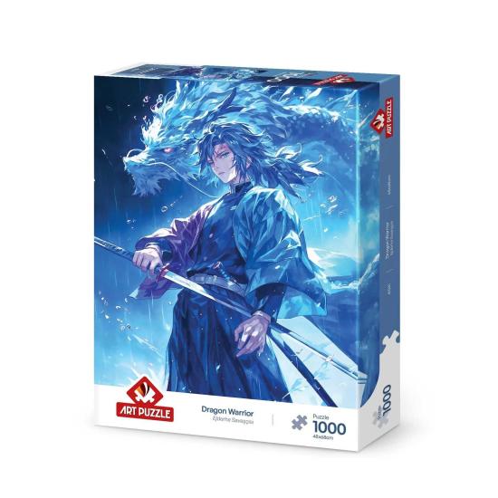 Puzzle Art Puzzle Guerreiro Dragão 1000 Peças
