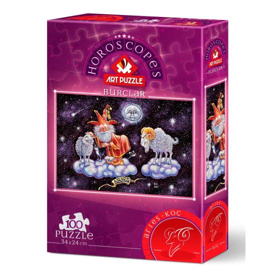 Puzzle Art Puzzle Horóscopo Áries 100 Peças