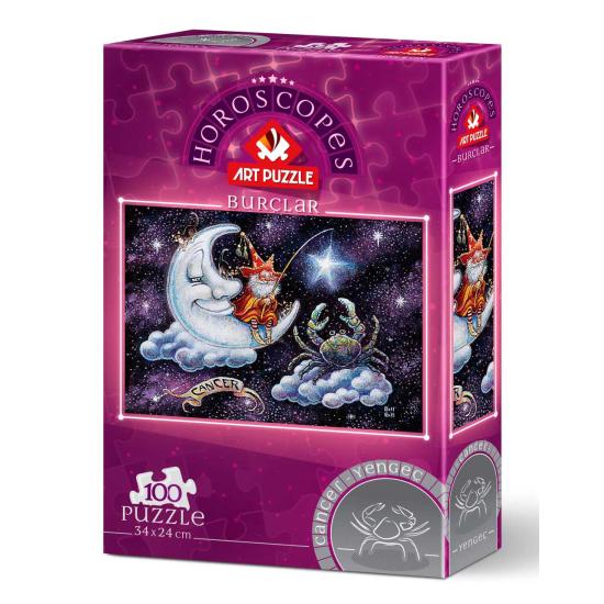 Puzzle Art Puzzle Horóscopo Câncer 100 Peças
