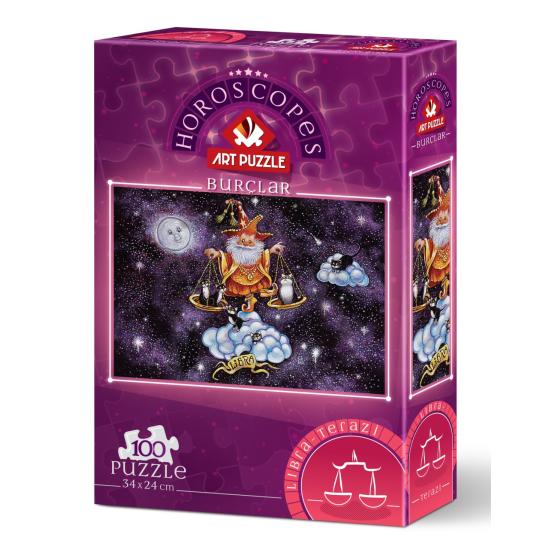 Puzzle Art Puzzle Libra Horóscopo de 100 Peças