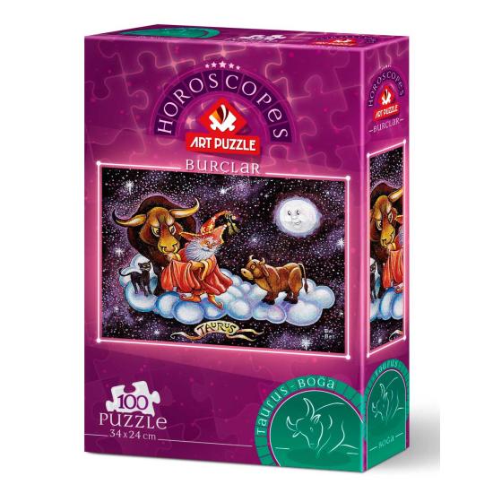 Puzzle Art Puzzle Horóscopo Touro de 100 Peças