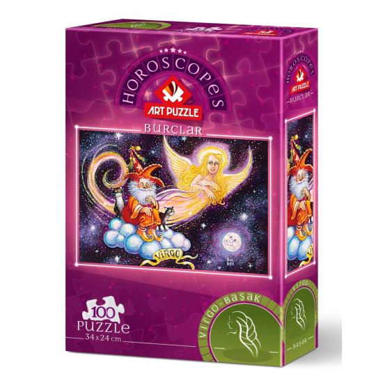 Puzzle Art Puzzle Horóscopo Virgem 100 Peças