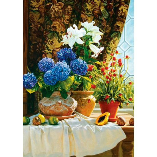Puzzle Art Puzzle Hortênsias 1500 Peças