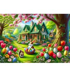 Puzzle Art Puzzle Ovos Arco-Íris de 260 peças