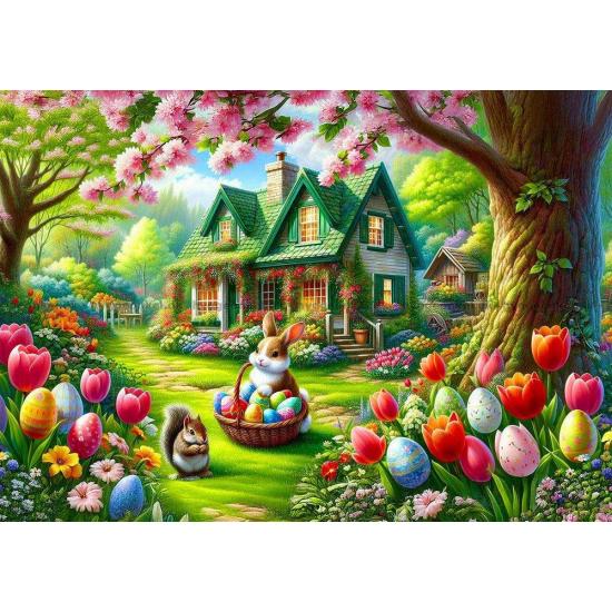 Puzzle Art Puzzle Ovos Arco-Íris de 260 peças