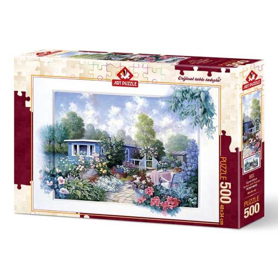 Puzzle Art Puzzle Jardim Cheio de Flores 500 Peças