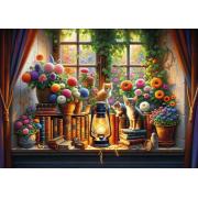 Puzzle Art Puzzle Jardim dos Livros 500 Peças