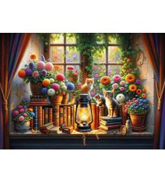 Puzzle Art Puzzle Jardim dos Livros 500 Peças