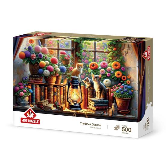 Puzzle Art Puzzle Jardim dos Livros 500 Peças