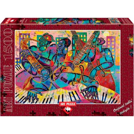 Puzzle arte Puzzle de jazz moderno de 1.500 peças