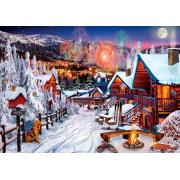 Puzzle Art 1000 Peças Jogos de Inverno Puzzle