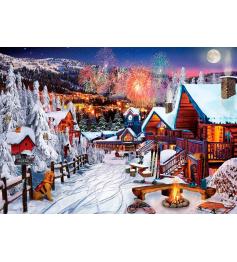 Puzzle Art 1000 Peças Jogos de Inverno Puzzle