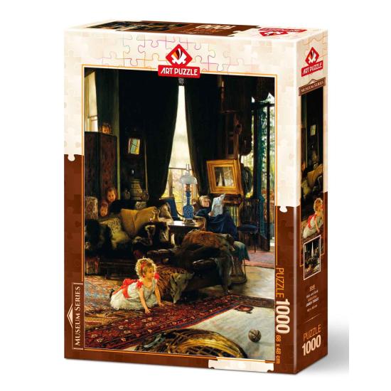 Puzzle Art Puzzle Brincar de Esconde-Esconde de 1000 peças