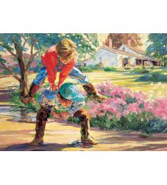 Puzzle Art Puzzle Jogando Salto de Sapo 260 pçs