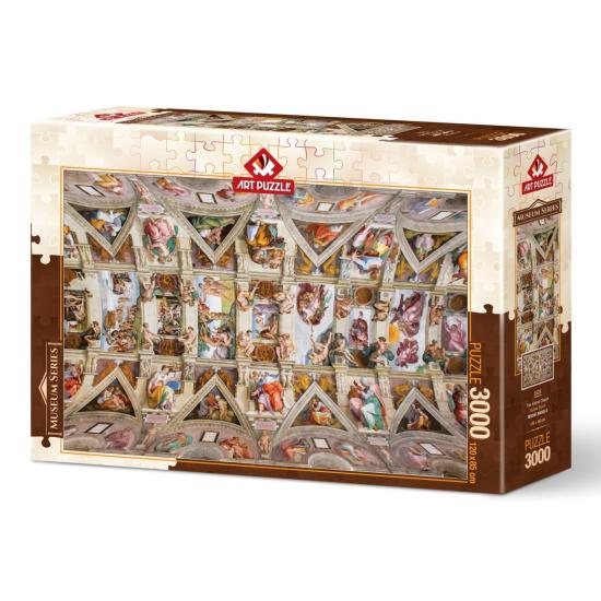 Puzzle Art Puzzle A Capela Sistina de 3000 Peças