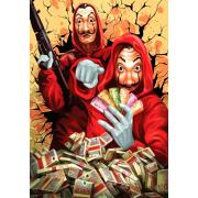 Puzzle Art Puzzle La Casa de Papel: Plano Perfeito de 1000 Pzs