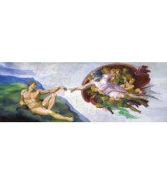 Puzzle Art Puzzle Panorâmico A Criação De Adão de 1000 peças