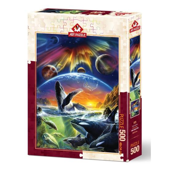Puzzle Art Puzzle A Orca Aurora 500 Peças