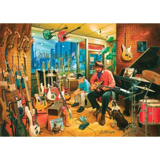 Puzzle Art Puzzle The Music Store 1500 Peças