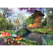 Puzzle Art Puzzle The Old Shoe House 1000 Peças