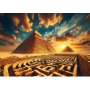 Puzzle Art Puzzle As Pirâmides Egípcias 1000 Peças