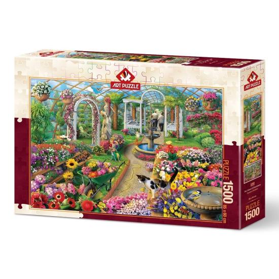 Puzzle Art Puzzle As Cores da Estufa 1500 Peças