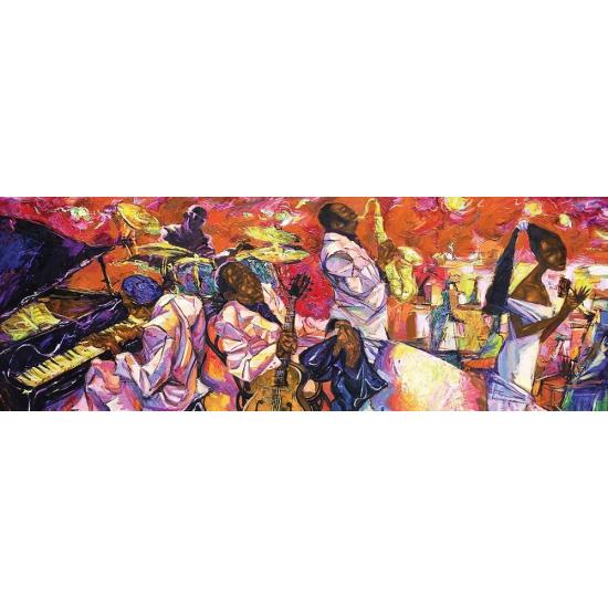 Puzzle Art Puzzle As Cores do Jazz Panorâmica 1000 Pzs Puzzle Art Puzzle As Cores do Jazz Panorâmica 1000 Pzs