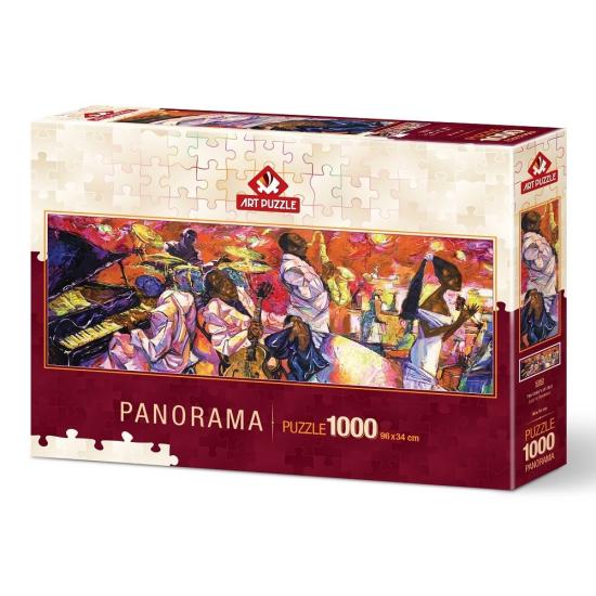 Puzzle Art Puzzle As Cores do Jazz Panorâmica 1000 Pzs Puzzle Art Puzzle As Cores do Jazz Panorâmica 1000 Pzs