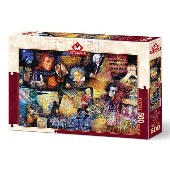 Puzzle Art Puzzle Os Decanos da Música de 500 Peças