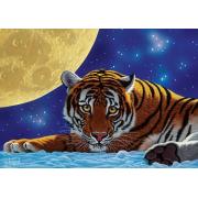 Puzzle Art Puzzle O Tigre e a Lua 500 Peças