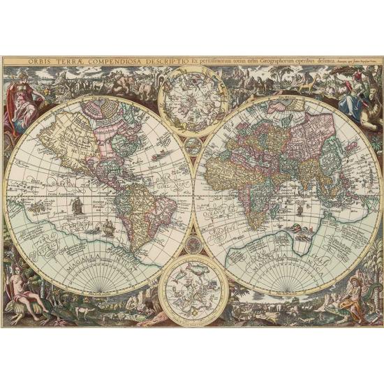 Puzzle Art Puzzle Mapa Mundial 260 Peças