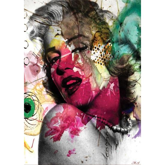 Puzzle Marilyn Pop Art 1500 peças Puzzle