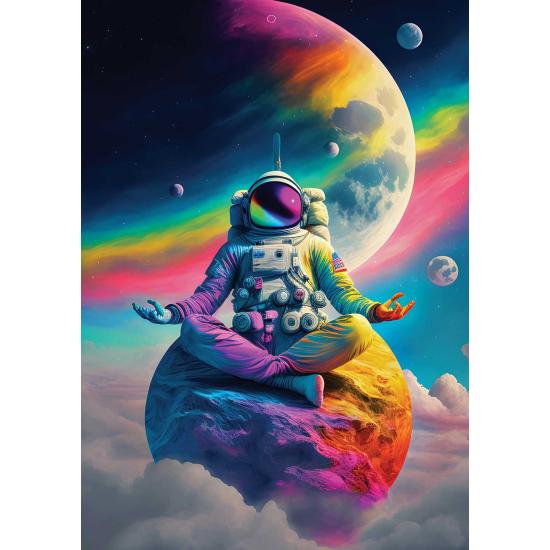 Puzzle Art Puzzle Meditação Espacial de 1000 Pçs