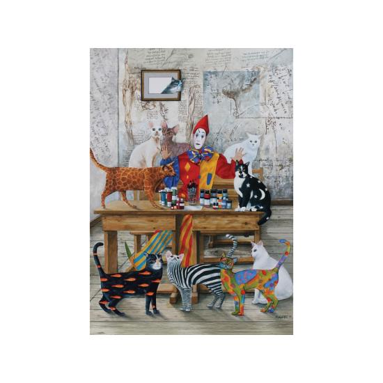 Puzzle Art Puzzle Meu Mundo Cheio de Cores 1500 Peças