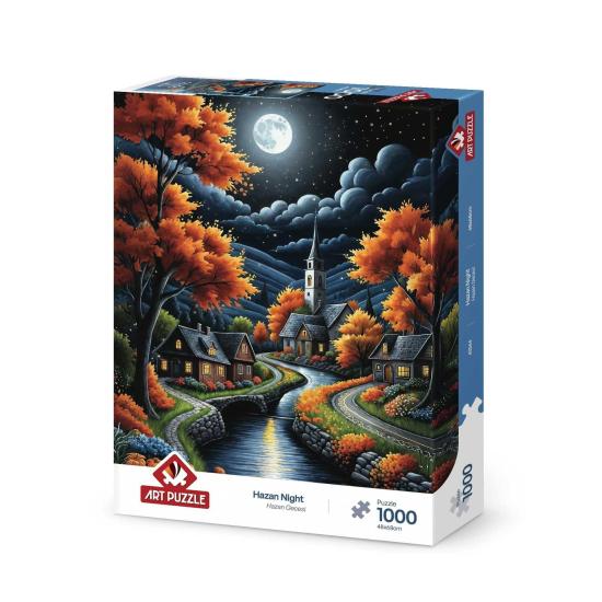 Puzzle Art Puzzle Noite De Hazan 1000 Peças