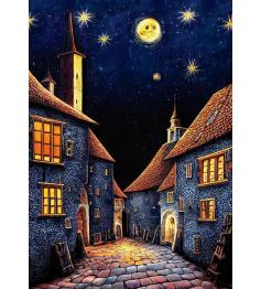 Puzzle Art Puzzle Noite de Pousada Medieval de 500 Peças
